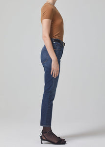 Jolene High Rise Vintage Slim in Everdeen