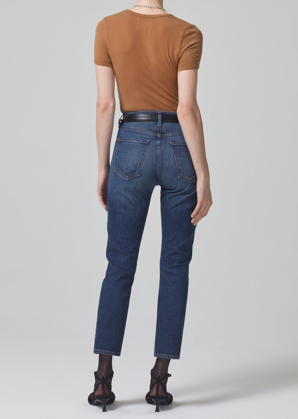 Jolene High Rise Vintage Slim in Everdeen