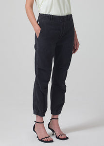 Agni Utility Trouser in Washed Black