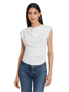 Fersia Top in Ivory