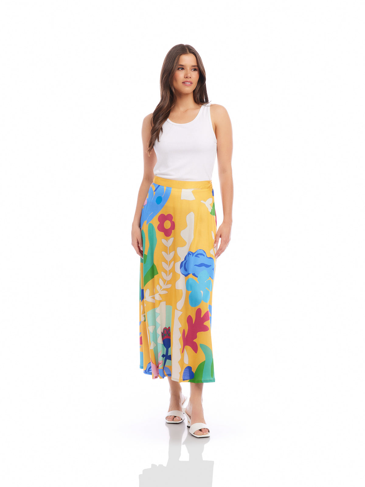 Lexi Skirt in Tropico Print