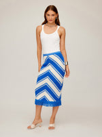Load image into Gallery viewer, Amber Crochet Skirt in Blue
