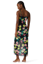 Load image into Gallery viewer, Giselly Dress in Black Ditsy Floral
