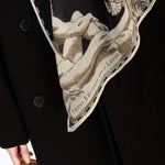 Load image into Gallery viewer, Archives Scarf in Black

