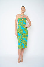 Load image into Gallery viewer, Miri Dress in Green Secret Garden
