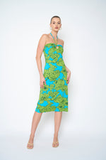 Load image into Gallery viewer, Miri Dress in Green Secret Garden
