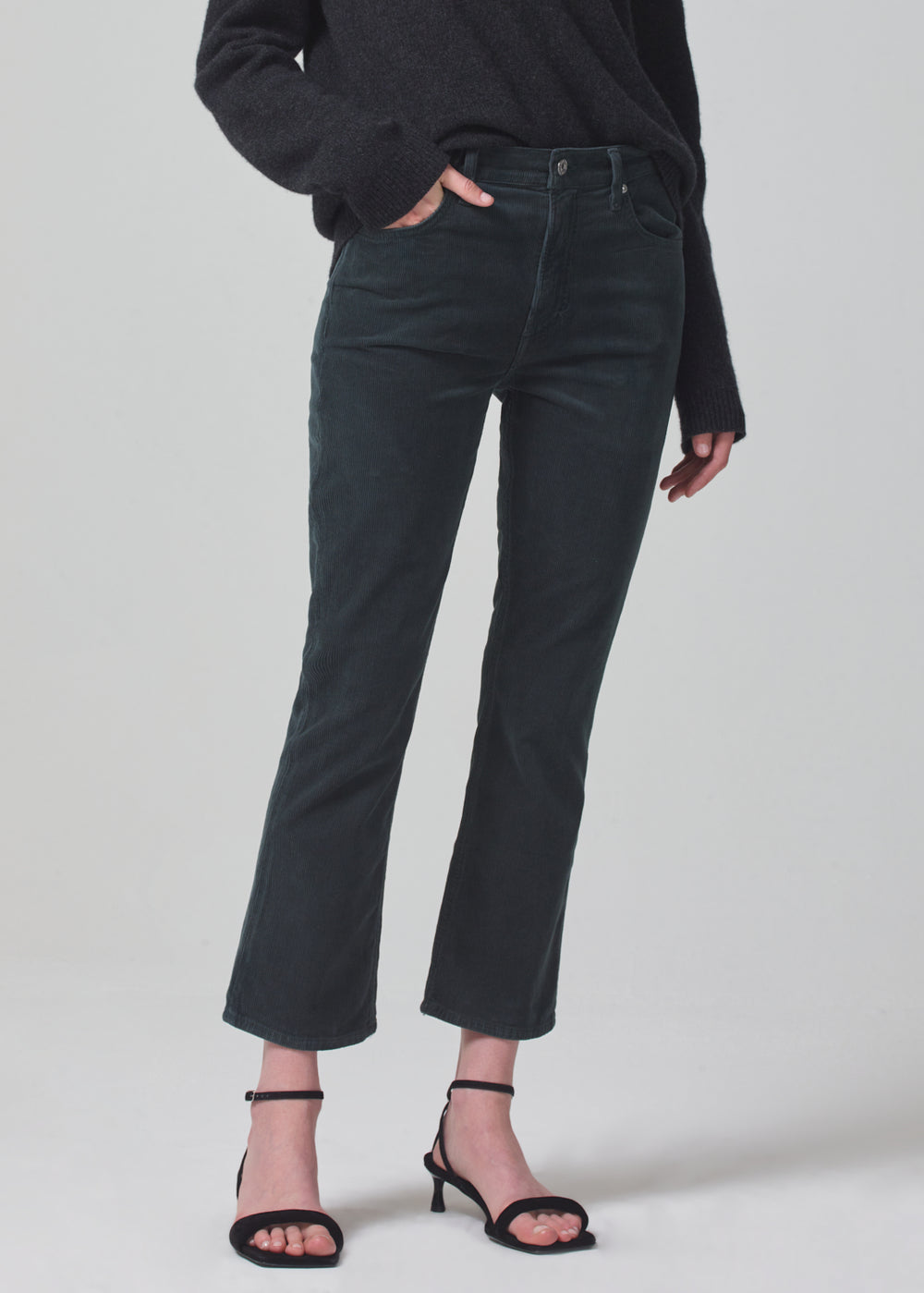 Isola Cropped Boot Corduroy in Subvert