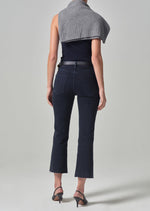 Load image into Gallery viewer, Isola Cropped Trouser in Navy
