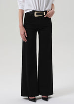 Load image into Gallery viewer, Lyra Long Wide Leg in Plush Black
