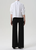 Load image into Gallery viewer, Lyra Long Wide Leg in Plush Black
