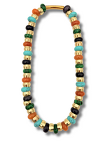 Load image into Gallery viewer, Majestic Semi-Precious Necklace in Atmosphere
