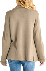 Load image into Gallery viewer, Estelle Cardigan in Heather Camel

