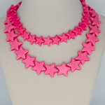 Load image into Gallery viewer, Large Sea Star Necklace in Bubble Gum Pink
