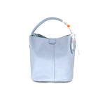 Load image into Gallery viewer, Scarf Bucket Bag in Light Blue

