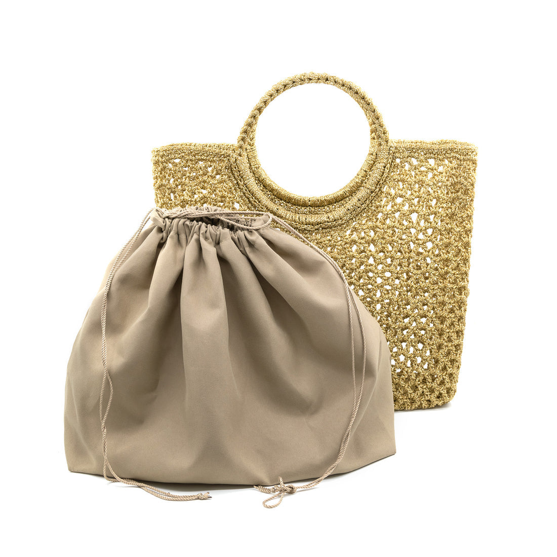 Costa Bella Bag in Silver