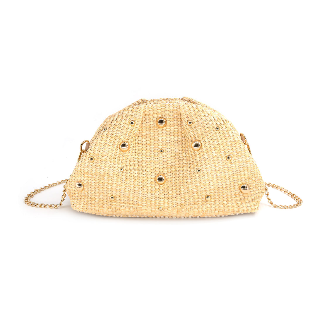Isabella Clutch in Natural