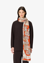 Load image into Gallery viewer, Roma Scarf in Orange
