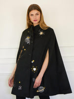 Load image into Gallery viewer, Hilda Cape in Black
