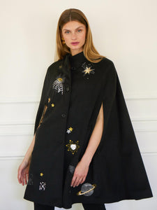 Hilda Cape in Black
