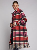 Load image into Gallery viewer, Berenice Coat in Pink/Red Multi
