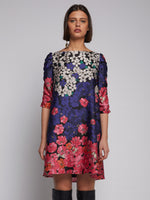 Load image into Gallery viewer, Manon Dress in Gardenia Print
