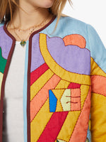 Load image into Gallery viewer, On-The-Fringe Jacket in Eye on the Prize
