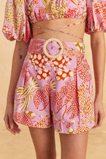 Load image into Gallery viewer, Mixed Lobsters Shorts in Pink
