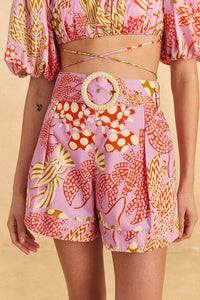 Mixed Lobsters Shorts in Pink