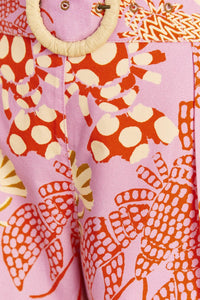 Mixed Lobsters Shorts in Pink