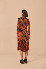 Load image into Gallery viewer, Giraffe Maxi Dress in Black Giraffe
