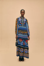 Load image into Gallery viewer, Ainika Sparkle Black Long Sleeve Maxi Dress
