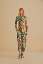 Load image into Gallery viewer, Banana Foliage Bodysuit in Multicolor
