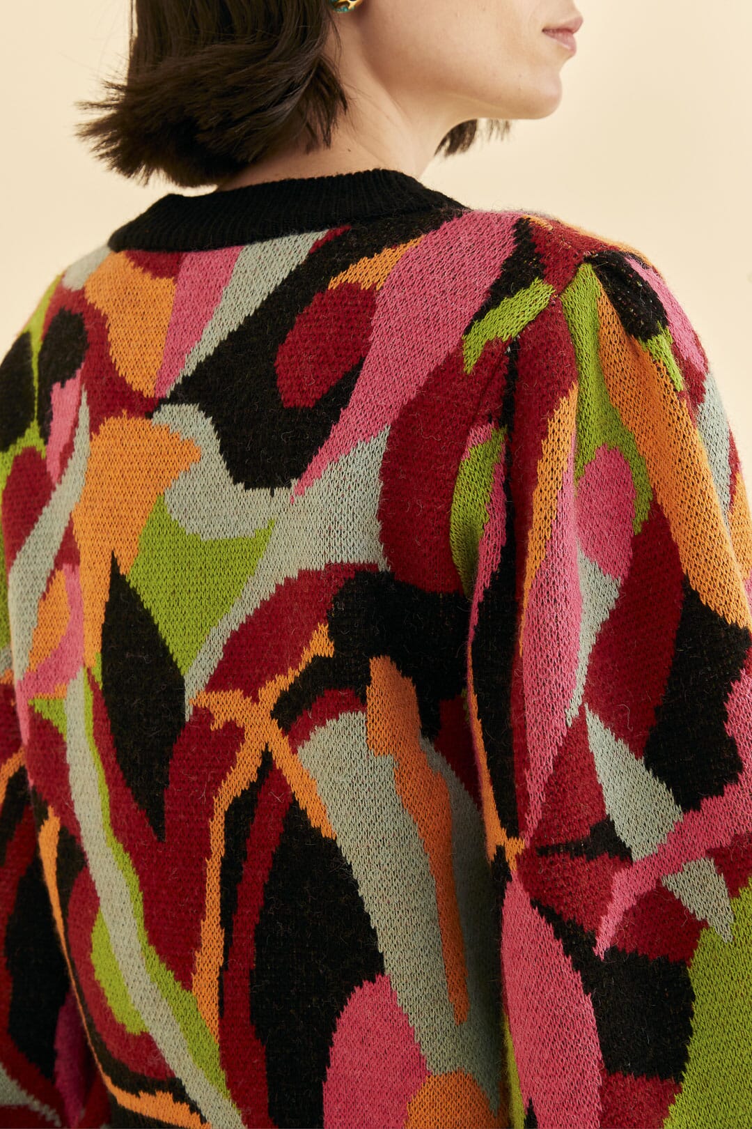 The Multicolor Dance Knit Sweater in Multi