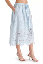 Load image into Gallery viewer, Anaisa Skirt in Iris Blue
