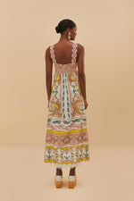 Load image into Gallery viewer, Maritime Magic Maxi Dress in Off-White
