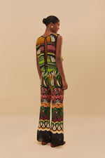 Load image into Gallery viewer, Coconut Tree Flow Pants in Green

