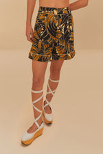 Load image into Gallery viewer, Toucan Spirals Shorts in Black
