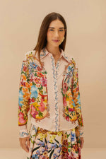 Load image into Gallery viewer, Garden Terrace Shirt in Pink
