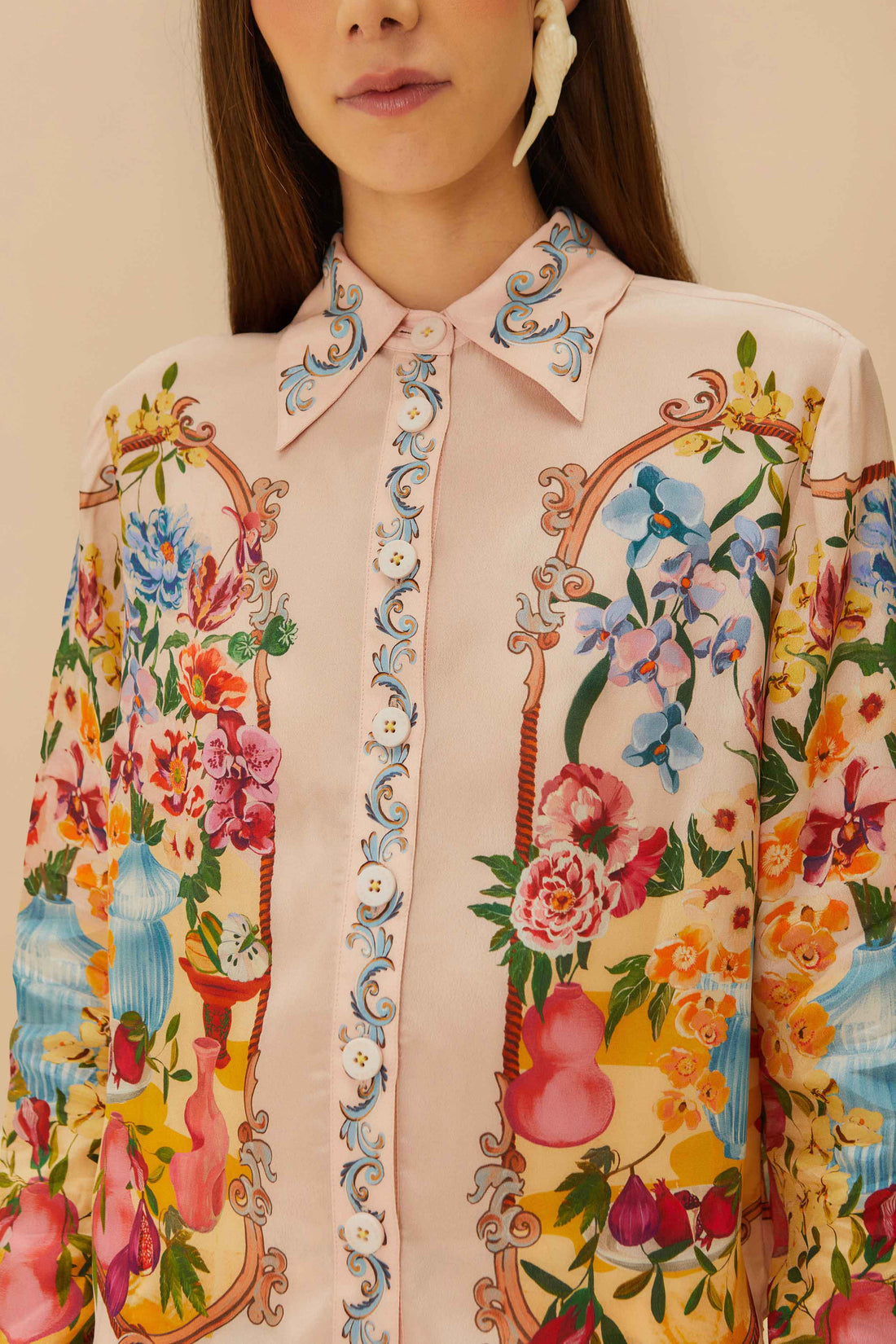Garden Terrace Shirt in Pink