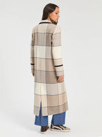 Load image into Gallery viewer, Pipa Plaid Jacket in Ecru

