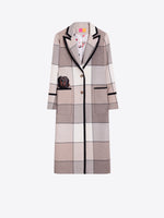 Load image into Gallery viewer, Pipa Plaid Jacket in Ecru
