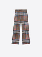 Load image into Gallery viewer, Martina Pant in Olive Plaid
