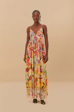 Load image into Gallery viewer, Garden Terrace Maxi Dress in Pink

