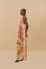 Load image into Gallery viewer, Garden Terrace Maxi Dress in Pink
