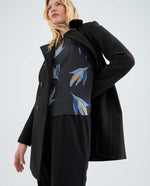 Load image into Gallery viewer, Corn Cob Print Blouse in Black
