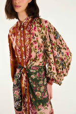 Load image into Gallery viewer, Winter Garden Mix Mini Dress in Multi
