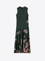 Load image into Gallery viewer, Florencia Maxi Dress in Geo Green
