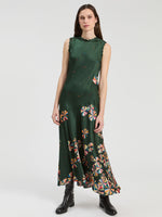 Load image into Gallery viewer, Florencia Maxi Dress in Geo Green
