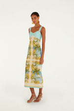 Load image into Gallery viewer, Royal Sea Maxi Dress in Multicolor
