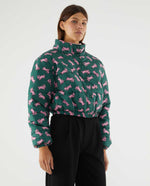 Load image into Gallery viewer, Super Bunny Puffer Jacket in Green
